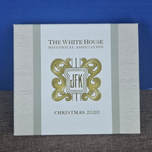Official 2020 White House Christmas Ornament Honoring JFK 35th President - Picture 2 of 9